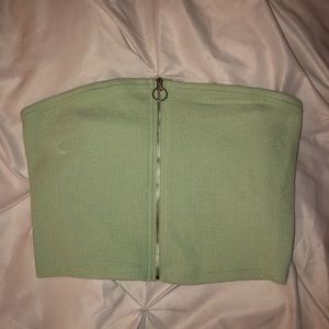 Pac Sun mint green tube top